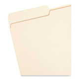 Manila File Folders, 1/3-Cut Tabs: Left Position, Legal Size, 0.75" Expansion, Manila, 100/Box