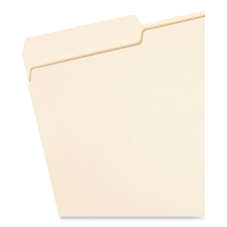 Manila File Folders, 1/3-Cut Tabs: Left Position, Legal Size, 0.75" Expansion, Manila, 100/Box