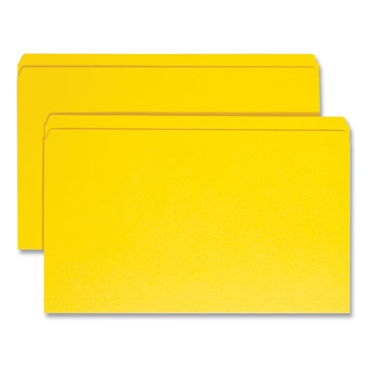 Reinforced Top Tab Colored File Folders, Straight Tabs, Legal Size, 0 ...