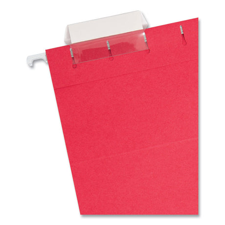 Colored Hanging File Folders with 1/5 Cut Tabs, Letter Size, 1/5-Cut Tabs, Assorted Bright Colors, 25/Box