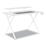 Vizon 47  Gaming Desk, 47.2  x 26.6  x 35 , White Colorway