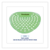 Gem Urinal Screens, Herbal Mint Scent, Green, 12/Box