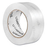 Quiet Tape Box Sealing Tape, 3" Core, 1.88" x 109 yds, Clear, 6/Pack