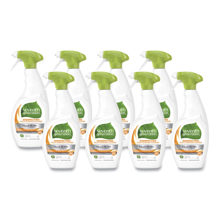 Botanical Disinfecting Multi-Surface Cleaner, 26 oz Spray Bottle, 8/Carton