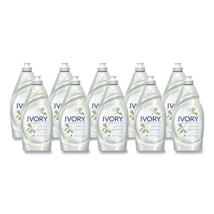 Dish Detergent, Classic Scent, 24 oz Bottle, 10/Carton