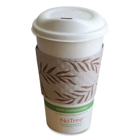 Hot Cup Sleeves, Fits 8 oz Cups, Natural, 1,000/Carton