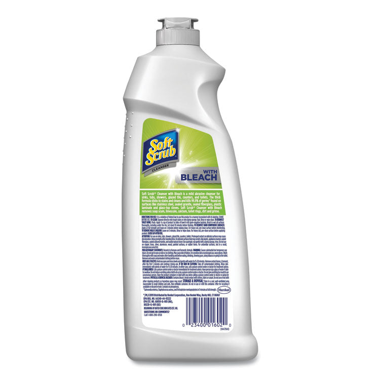 Cleanser with Bleach 24 oz Bottle, 9/Carton