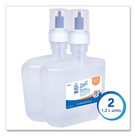 Antimicrobial Foam Skin Cleanser, Fresh Scent, 1,200 mL, 2/Carton