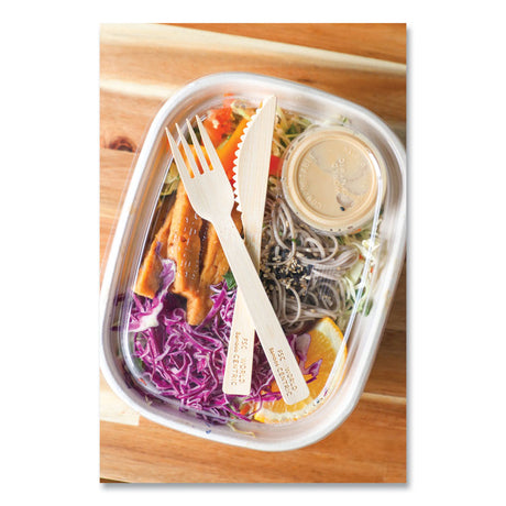 Bamboo Cutlery, Fork, 6.7 , Natural, 2,000/Carton