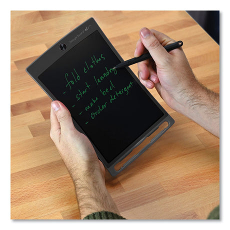 Jot 8.5 Reusable Writing Tablet, 8.5" LCD Screen, 6.75" x 0.62" x 10.37", Gray