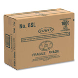 Plastic Cold Cup Lids, Fits 8 oz to 9 oz Cups, Translucent, 100 Pack, 10 Packs/Carton