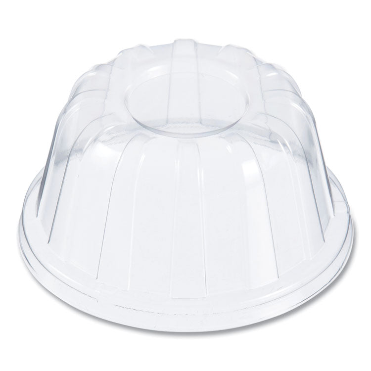 D-T Sundae/Cold Cup Lids, Fits 5 oz to 32 oz Cups, Clear, 50 Pack 20 Packs/Carton