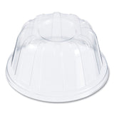 D-T Sundae/Cold Cup Lids, Fits 5 oz to 32 oz Cups, Clear, 50 Pack 20 Packs/Carton