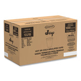 Horizon Hot/Cold Foam Drinking Cups, 12 oz, Green/White, 25/Bag, 40 Bags/Carton