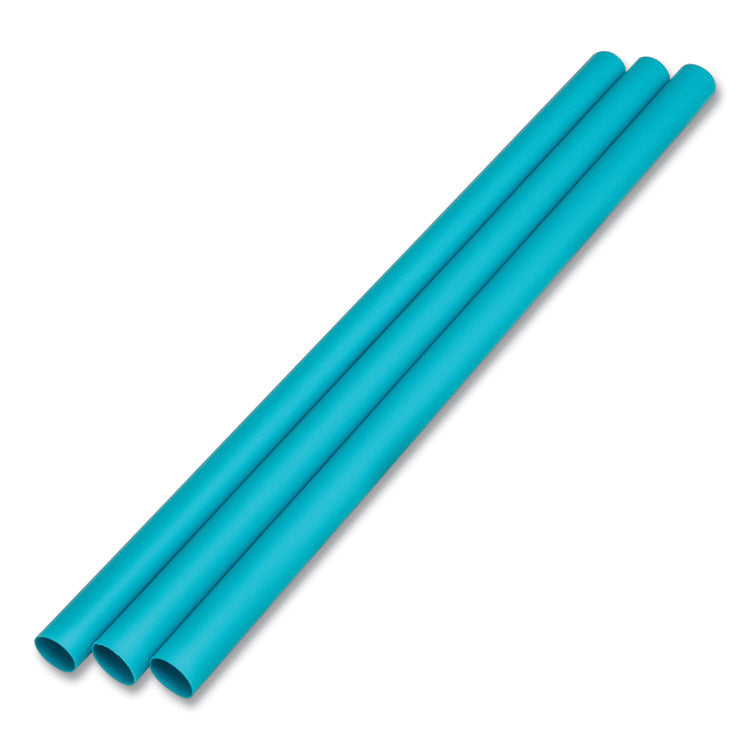 Marine Biodegradable Straws, 7.75 , Ocean Blue, 6,000/Carton