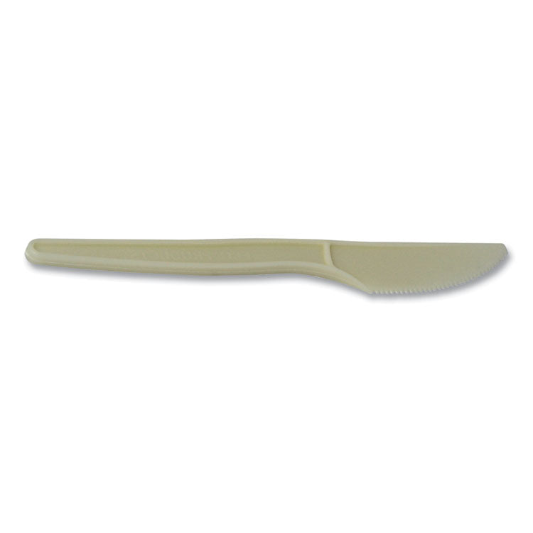 EcoSense Renewable Plant Starch Cutlery, Knife, 7 , 50/Pack