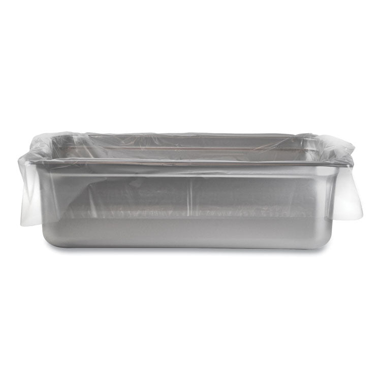 Bun Pan Bag for Full-Size Pans, 21  x 6  x 35 , Clear, 200/Carton