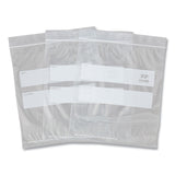 Zipper Bags, Quart, 7  x 7.99 , Clear, 500/Carton