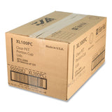 Portion Cup Lids, Fits 0.75 oz to 1 oz Portion Cups, Clear, 2,500/Carton