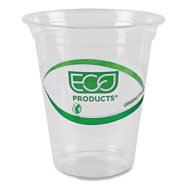 GreenStripe Renewable and Compostable Cold Cups, 16 oz, Clear, 50/Pack, 20 Packs/Carton