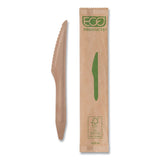 Wood Cutlery, Knife, Natural, 500/Carton