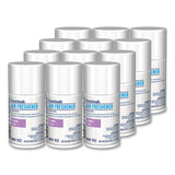 Metered Air Freshener Refill, Powder Mist, 7 oz Aerosol Spray, 12/Carton