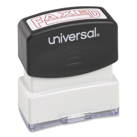 Message Stamp, FAXED, Pre-Inked One-Color, Red