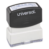 Message Stamp, E-MAILED, Pre-Inked One-Color, Blue