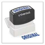 Message Stamp, ORIGINAL, Pre-Inked One-Color, Blue