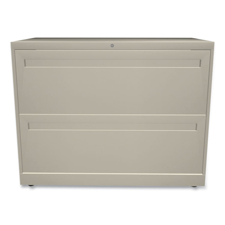 Brigade 700 Series Lateral File, 2 Legal/Letter-Size File Drawers, Putty, 36" x 18" x 28"