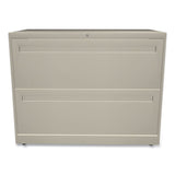 Brigade 700 Series Lateral File, 2 Legal/Letter-Size File Drawers, Putty, 36" x 18" x 28"