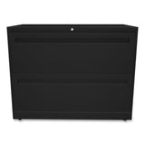 Brigade 700 Series Lateral File, 2 Legal/Letter-Size File Drawers, Black, 36" x 18" x 28"