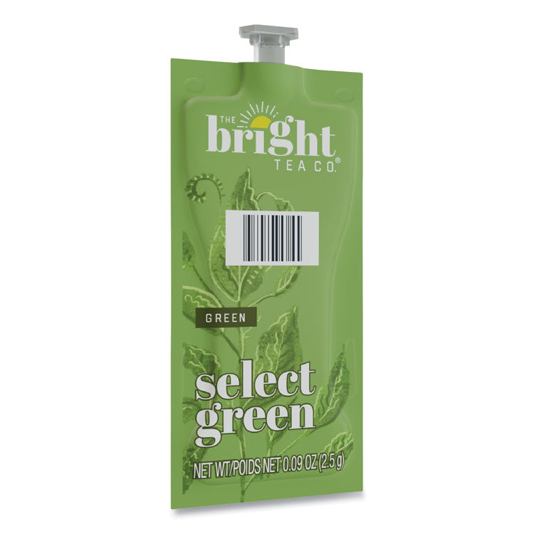 The Bright Tea Co. Select Green Tea Freshpack, Select Green, 0.09 oz Pouch, 100/Carton