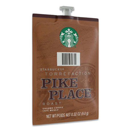 Starbucks Pike Place Roast Coffee Freshpack, Pike Place, 0.32 oz Pouch, 76/Carton