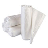 High-Density Commercial Can Liner Value Pack, 60 gal, 14 mic, 43  x 46 , Clear, Interleaved Roll, 25 Bags/Roll, 8 Rolls/CT