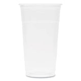 PET Plastic Cups, 32 oz, Clear, 300/Carton