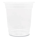 PET Plastic Cups, 8 oz, Clear, 1,000/Carton