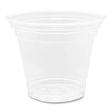 PET Plastic Cups, 9 oz, Clear, 1,000/Carton