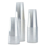 PET Plastic Cups, 32 oz, Clear, 300/Carton