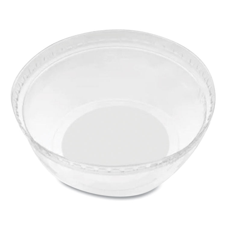 PET Lids, Wide Opening Dome, Fits 12 oz to 24 oz Cold Cups, Clear, 1,000/Carton