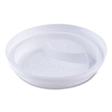 Hot Cup Lids, Fits 10 oz to 24 oz Paper Hot Cups, Sipper Lid, White, 1,000/Carton