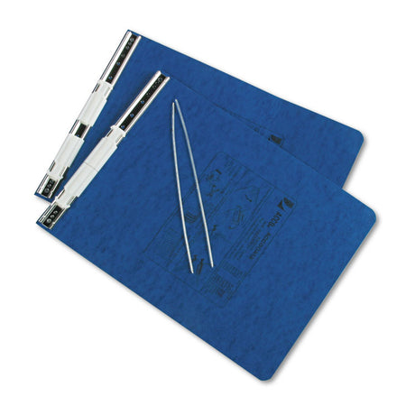 PRESSTEX Covers with Storage Hooks, 2 Posts, 6" Capacity, 9.5 x 11, Dark Blue