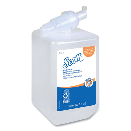 Antiseptic Foam Skin Cleanser, Unscented, 1,000 mL Refill, 6/Carton