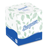 Facial Tissue for Business, 2-Ply, White, Pop-Up Box, 90/Box, 36 Boxes/Carton