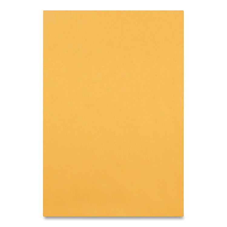 Clasp Envelope, 28 lb Bond Weight Kraft, #63, Square Flap, Clasp/Gummed Closure, 6.5 x 9.5, Brown Kraft, 100/Box