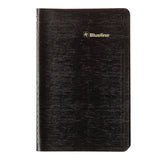 Plan and Link Weekly Planner, 8  x 5 , Black Cover, 12-Month (Jan to Dec): 2025