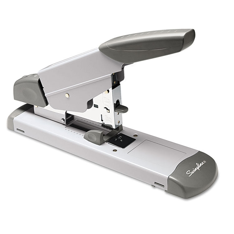 Deluxe Heavy-Duty Stapler, 160-Sheet Capacity, Platinum