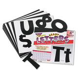 Ready Letters Playful Combo Set, Black, 4"h, 216/Set