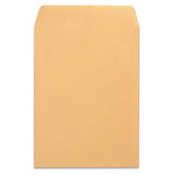 Catalog Envelope, 28 lb Bond Weight Kraft, #10 1/2, Square Flap, Gummed Closure, 9 x 12, Brown Kraft, 250/Box