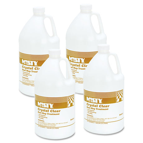Dust Mop Treatment, Attracts Dirt, Non-Oily, Grapefruit Scent, 1gal, 4/Carton